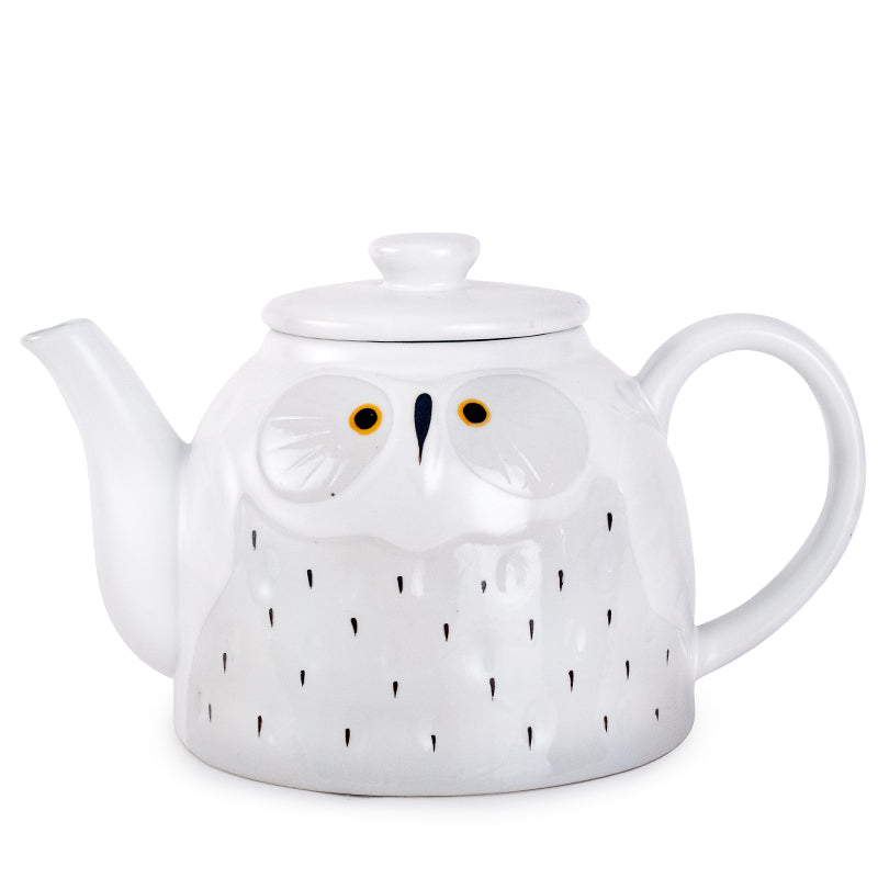 White Owl Teapot